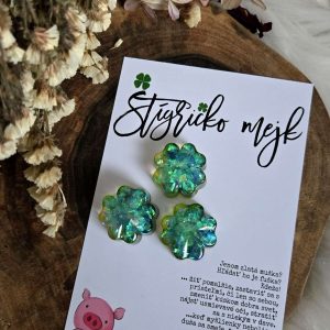 Štígričko podľa seba 4lístok Light greene